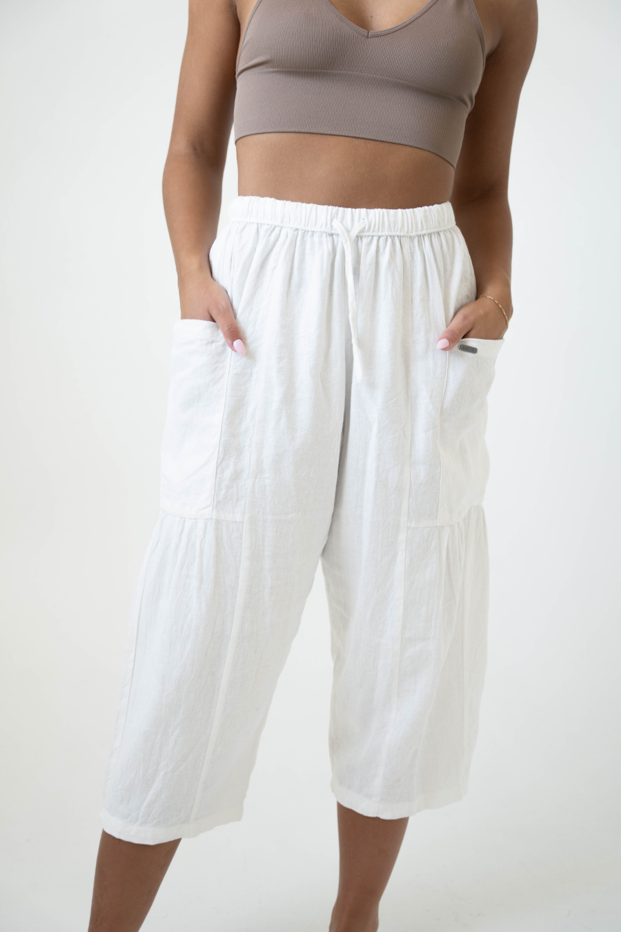 Chloe Cargo Bright White