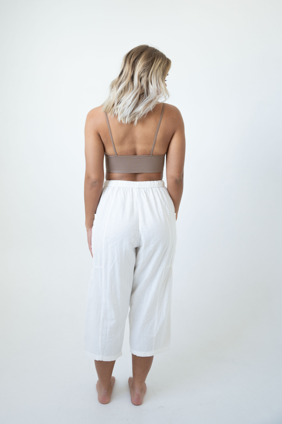 Chloe Cargo Bright White