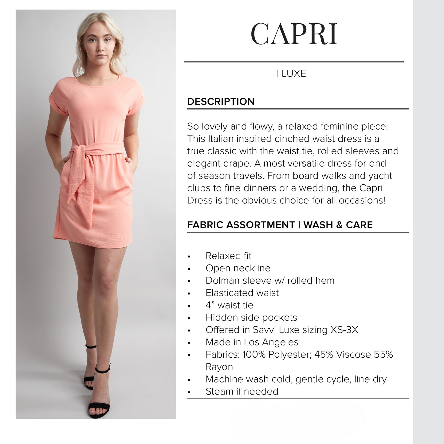 Capri Dress