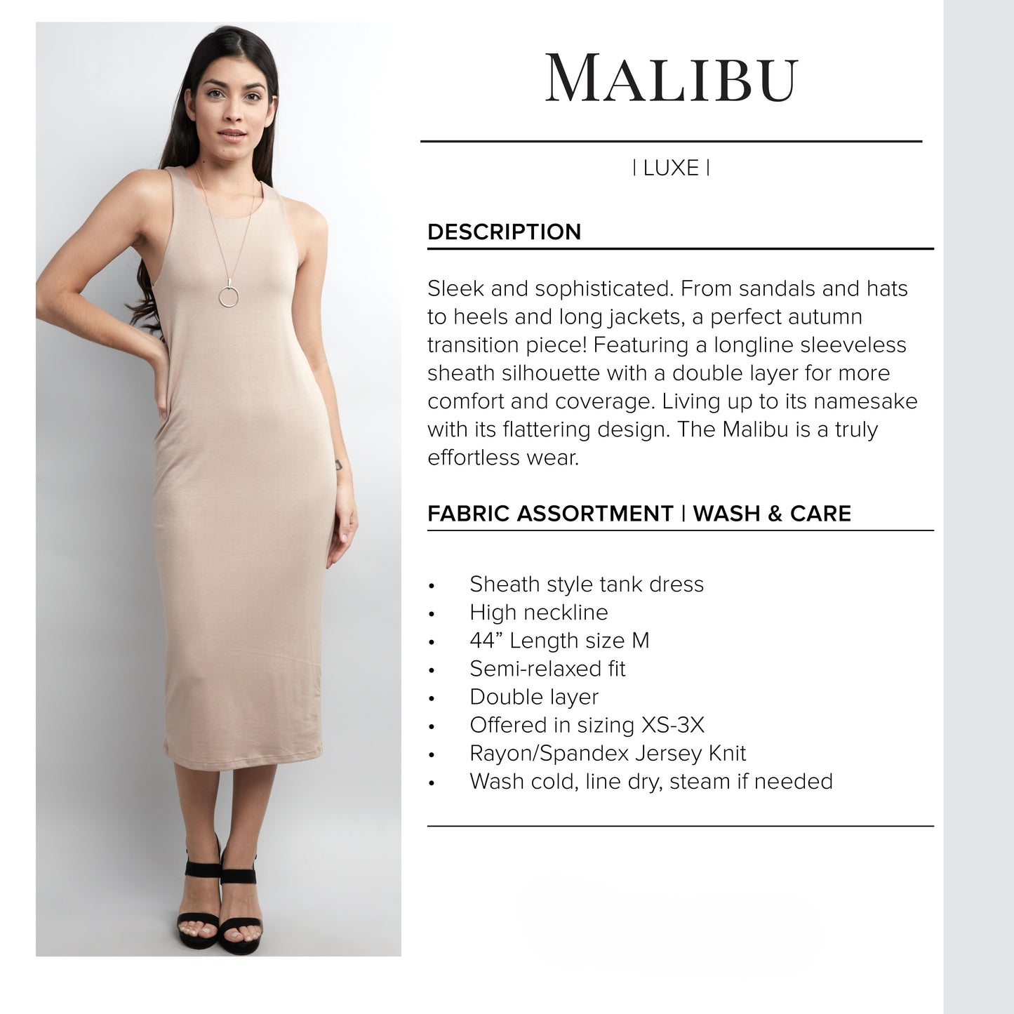 Malibu Tank Dress