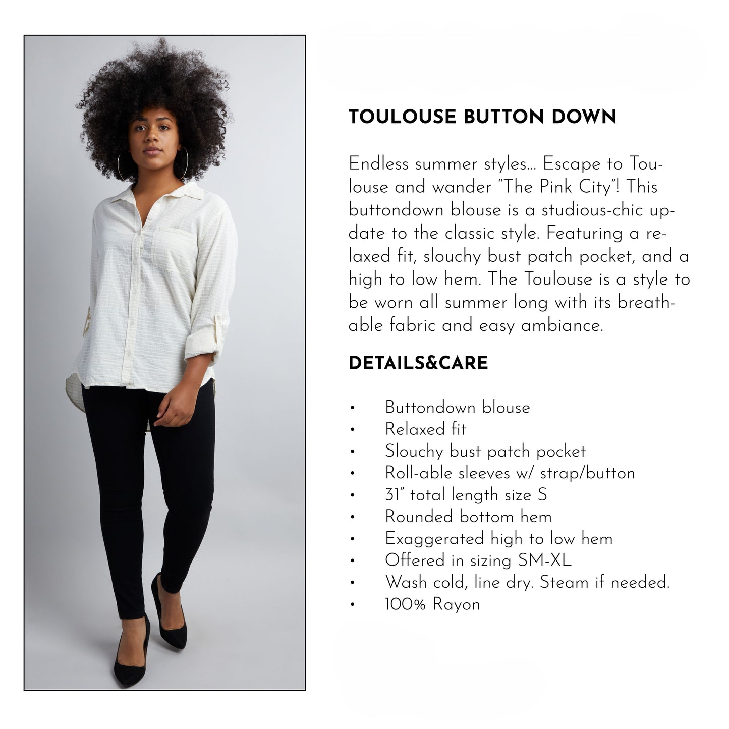 Toulouse Button Down